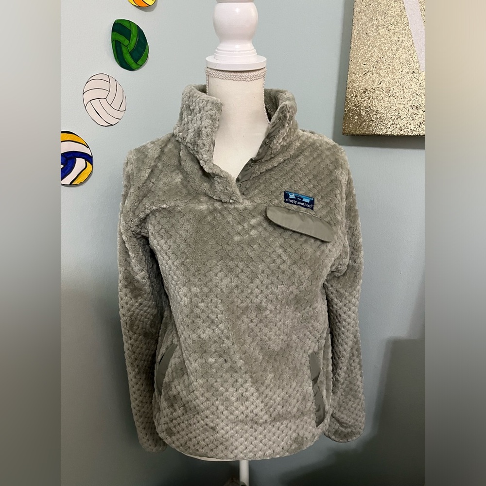Simply Southern Button up Sweater